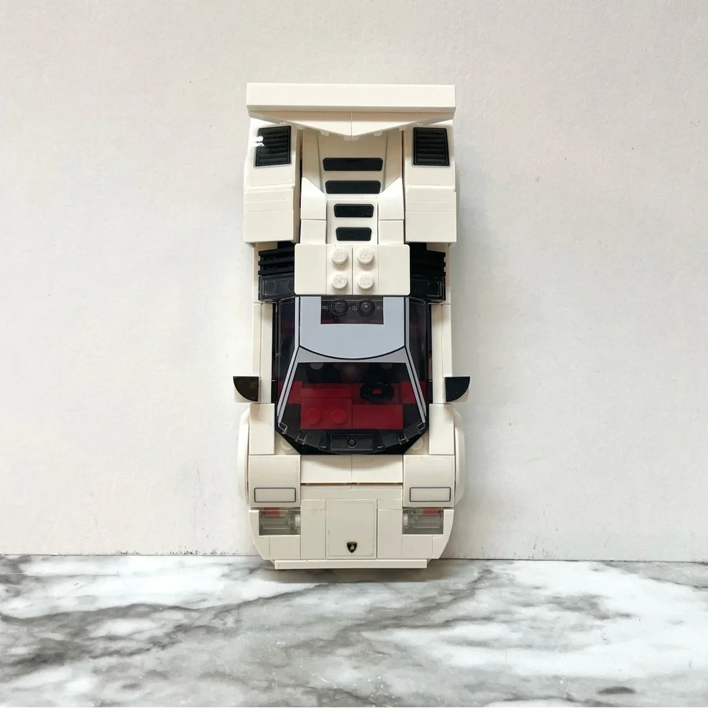 LEGO Speed Champions 76908 Lamborghini Countach Complete Set With Manual